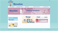 Desktop Screenshot of novalac.com